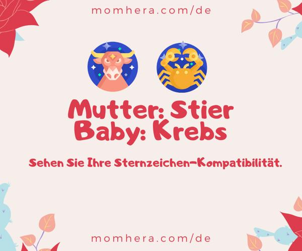 Stier Mutter und Krebs Baby Kompatibilität