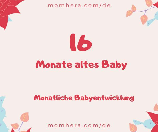 16 Monate altes Baby