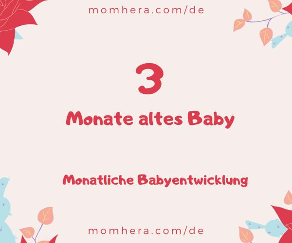 3 Monate altes Baby