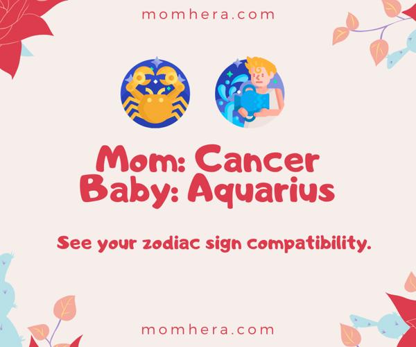 Compatibility Between a Cancer Mother and an Aquarius Baby