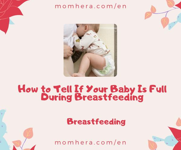 How to Tell If Your Baby Is Full During Breastfeeding: A Guide for 0-6 Month-Olds