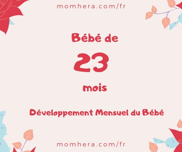 Bébé de 23 Mois