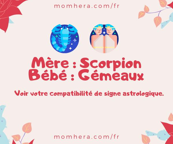 Compatibilité Entre Une Mère Scorpion et Un Bébé Gémeaux