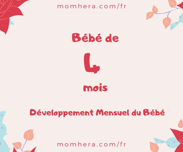 Bébé de 4 mois